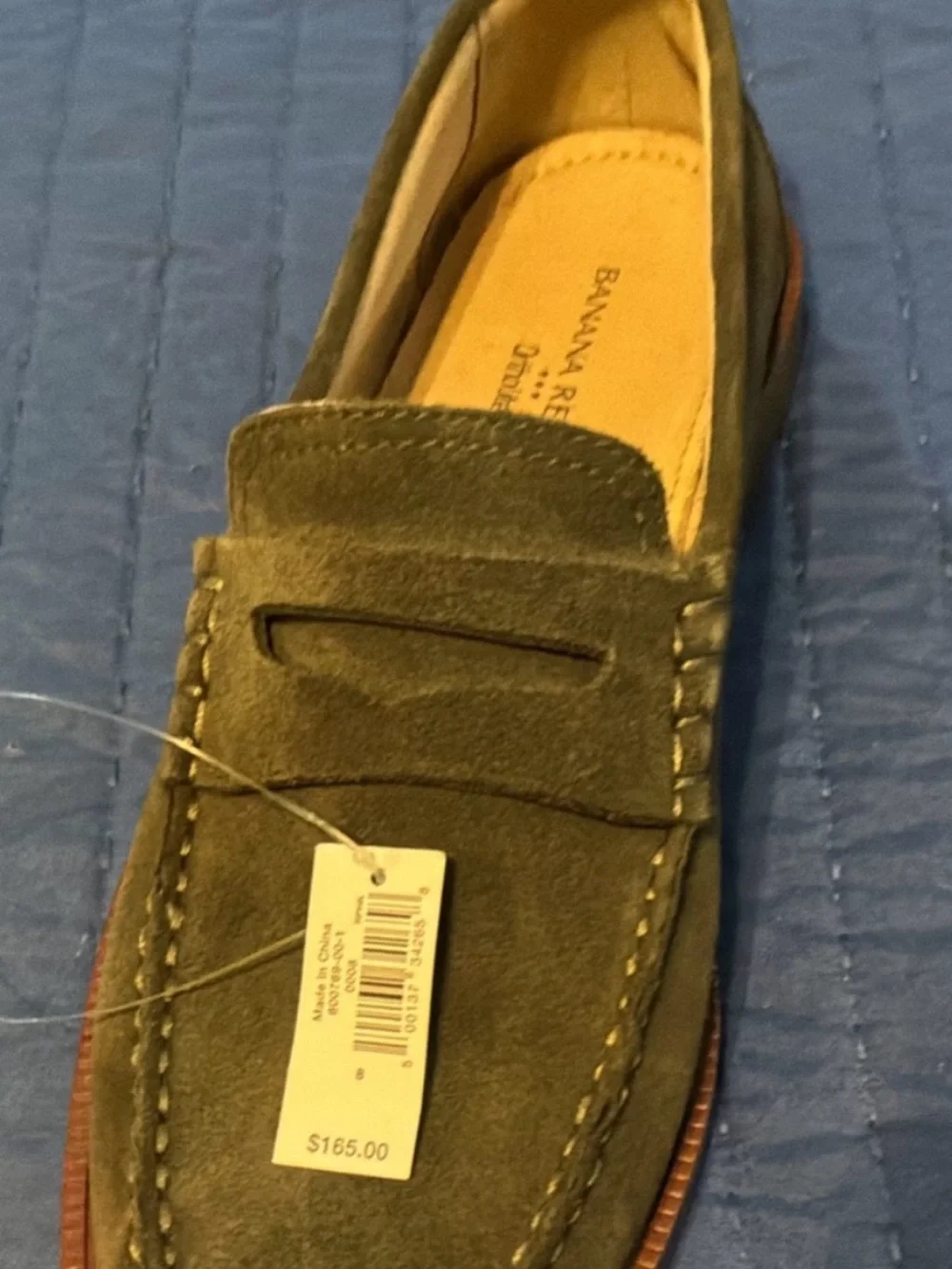 Banana Republic refined suede